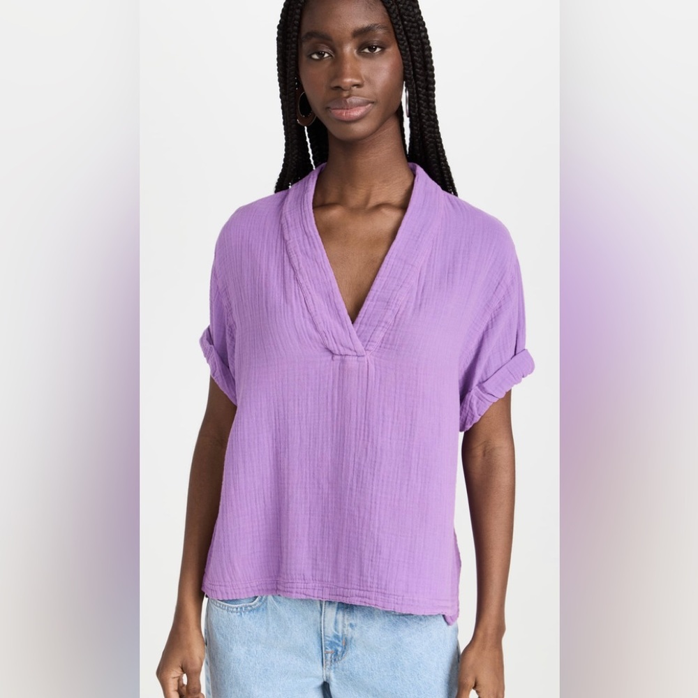 Xirena Avery purple top